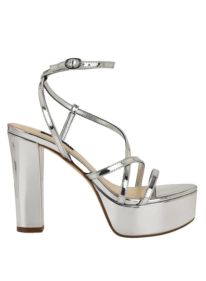 ناين ويست NINEWEST WNNEREL3 FOOTWEAR SILVER