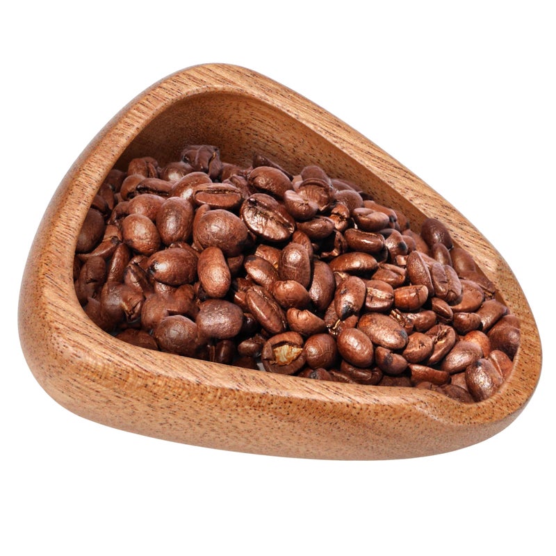 KH866 Coffee Bean Dosing Cup â€“ Single Tray Walnut Wood Espresso Accessories Measuring Tool for Tea Enthusiasts, Bar Use, Camping Gym & Home Use, Barista Quantitative Tool to Reduce Coffee Static Electricity - Image 1