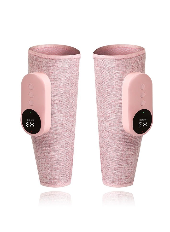 Generic 2Pcs Electric Leg Massager Leg Shaping Wireless Air Compression Heating Calf Massager with 3 Modes 3 Intensities Arm Body Circulation Muscle Relaxation Varicose Veins Physiotherapy - Image 1