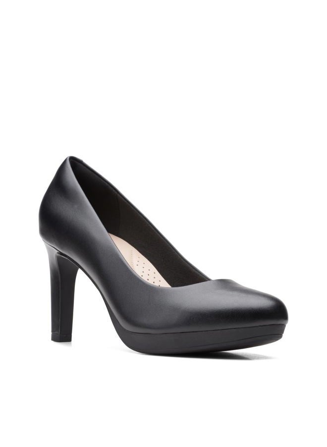 clarks Women's Ambyr Joy Pump, Black Leather, 9 - Image 3