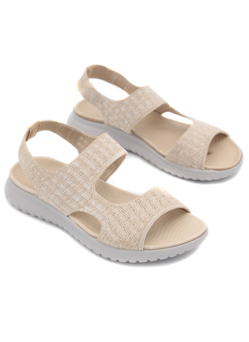 Mon Ami - Monami Flat Sandals for Women | Premium Quality, Anti-Bacterial Stylish Shoes, Soft Bottom, Fashion Women Sandals for Ladies | Lightweight Girls Sport Comfy Shoes - Image 1