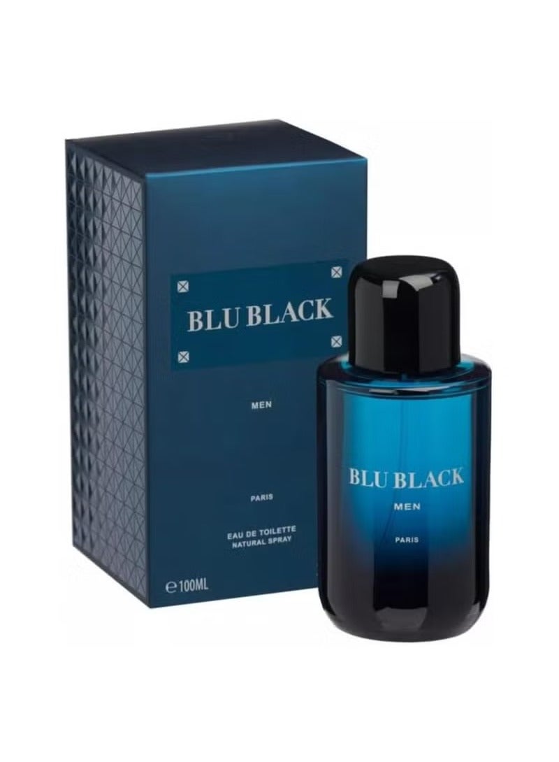 Geparlys Blu Black For Men EDT -100ml - Image 2