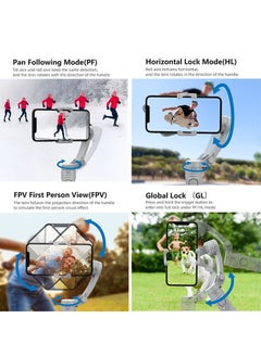 Generic 3-Axis Gimbal Stabilizer for Smartphone Foldable Handheld Phone Video Record Vlog Anti-Shake Stabilizer for iPhone Android  - Image 5