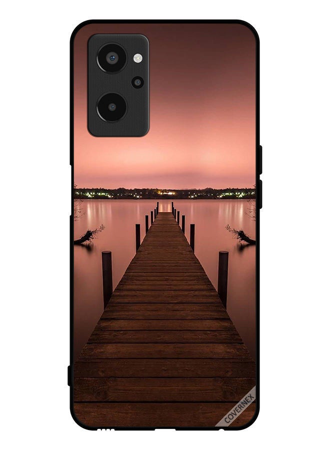 Covernex Protective Case Cover For Realme 9i Pathway To Sea Evening - Image 1
