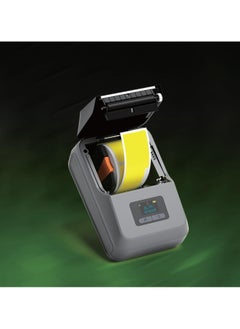 GREEN LION Thermal Printer With 203 DPI Printing Resolution / 15-50mm Label Width / Bluetooth & Type-C Connection / Bulk Printer / Mobile Editing / TFT Screen Display - Grey  - Image 4