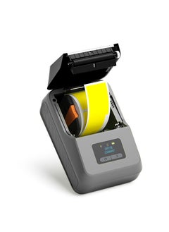 GREEN LION Thermal Printer With 203 DPI Printing Resolution / 15-50mm Label Width / Bluetooth & Type-C Connection / Bulk Printer / Mobile Editing / TFT Screen Display - Grey  - Image 5