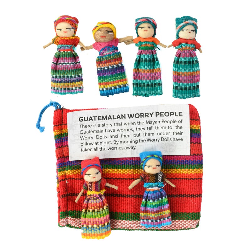 Purity Style Purity Large Worry Dolls in Bag - Image 1