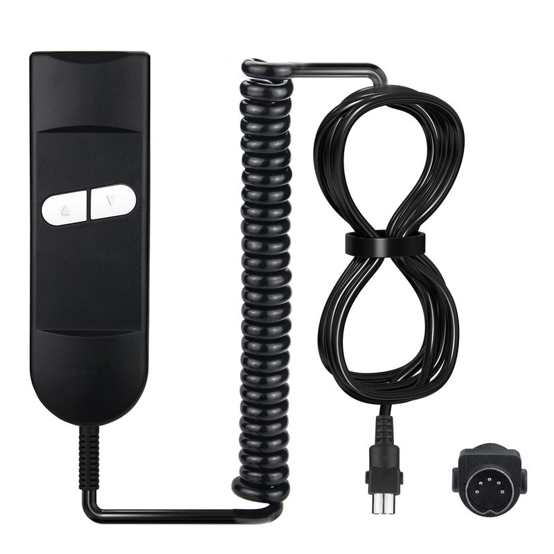 Tecreddy جهاز تحكم عن بعد لكرسي الرفع Tecreddy 2 زر 5 دبابيس قطع غيار لLazy boy Okin Limoss Pride Catnapper كرسي الرفع القابل للإمالة