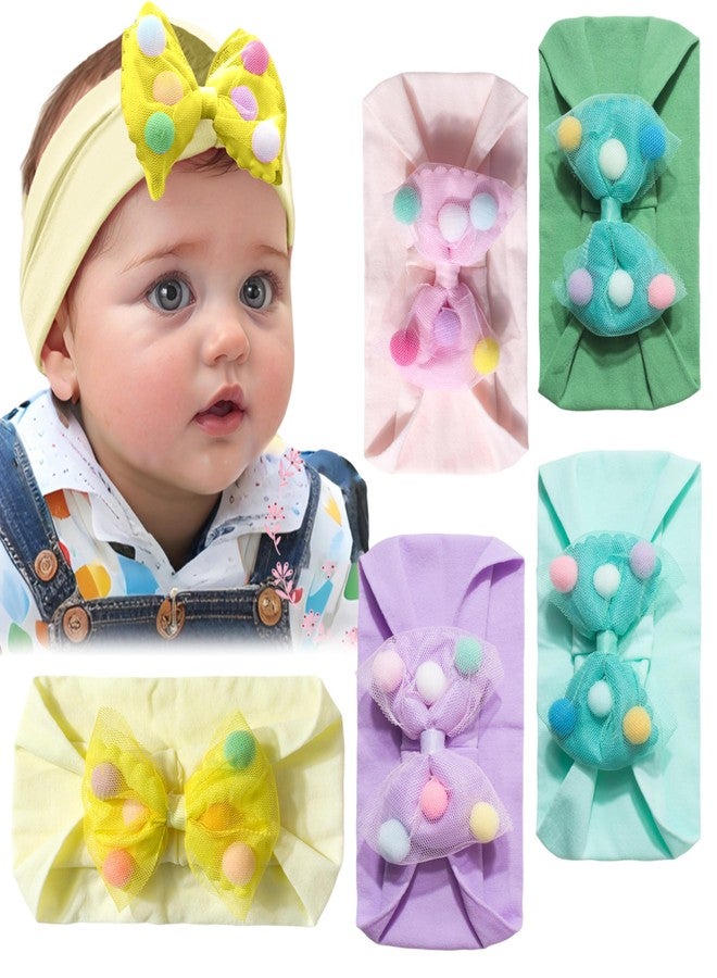BEMBIKA Baby Headband The Ultimate Hairband For Baby Girl Kids’ Elastic Headbands Girls Head Band and Hair Accessories Soft And Strechy -Beige - Image 1