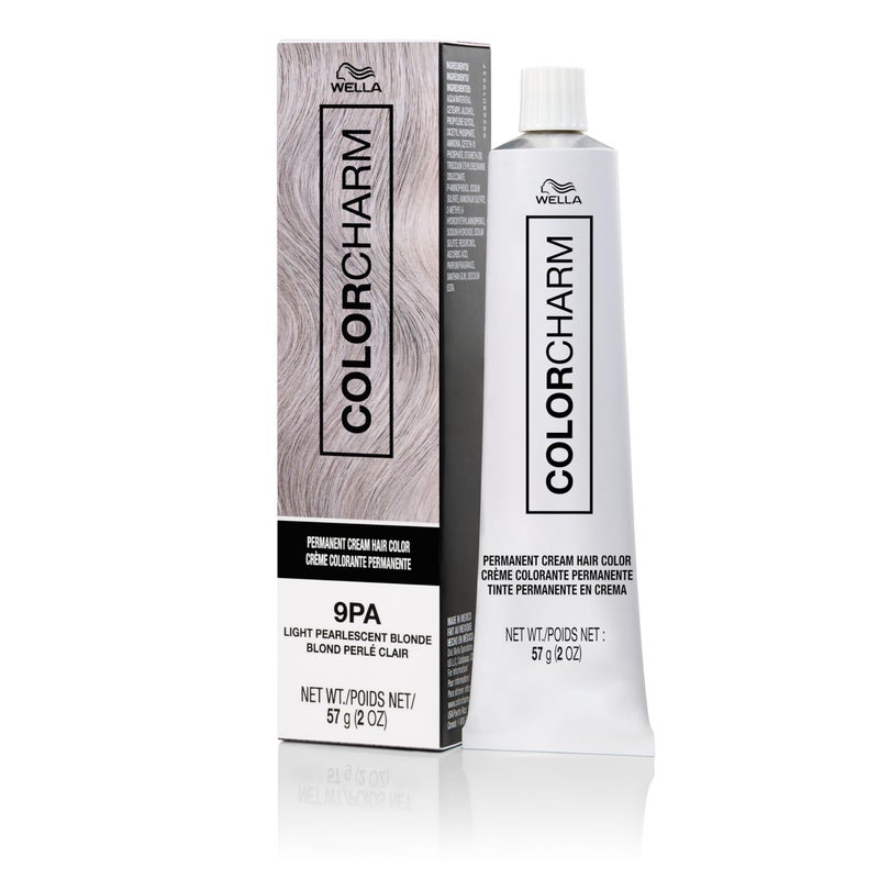 COLORCHARM Permanent Cream Hair Color, 9PA Light Pearlescent Blonde, 2 oz. - Image 1