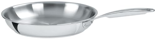 Cristel CastelPro Multiply Stainless Steel Frying Pan With Fixed Handle 10 - Image 1
