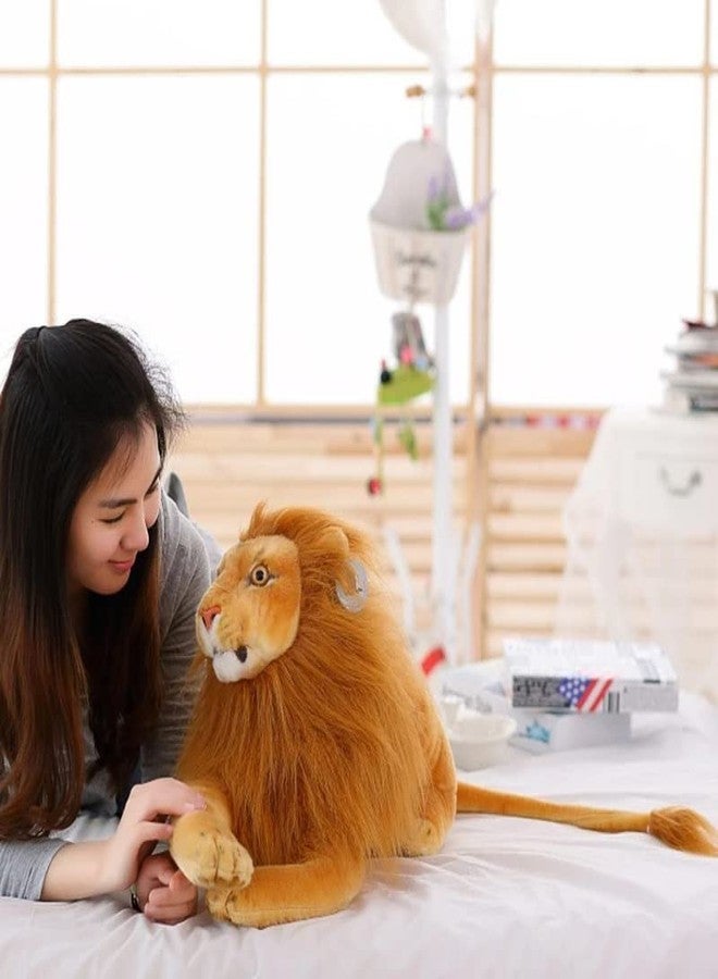 Tickles Brown Lion- The King of The Jungle Stuffed Soft Plush Animal Toy for Kids 30 cm - Image 1