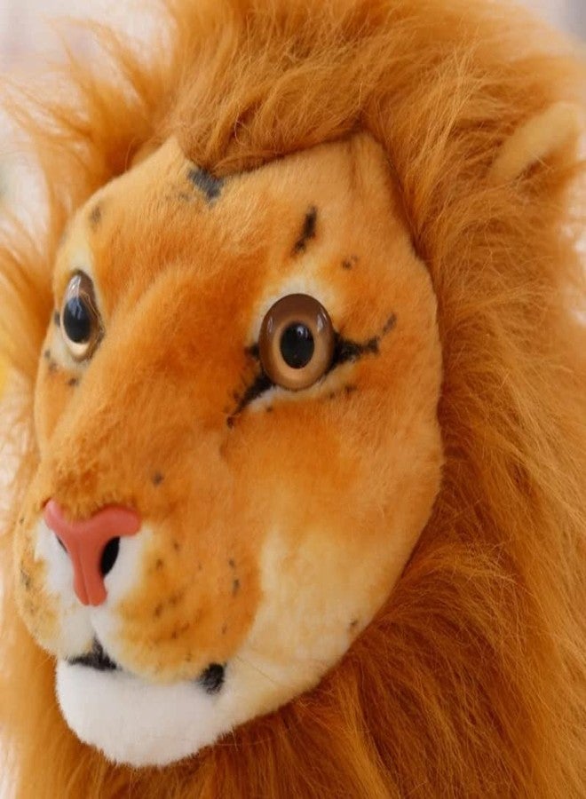 Tickles Brown Lion- The King of The Jungle Stuffed Soft Plush Animal Toy for Kids 30 cm - Image 4