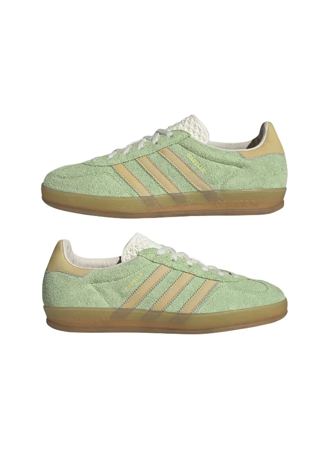 adidas Originals GAZELLE INDOOR W Green Originals Kids Shoes
