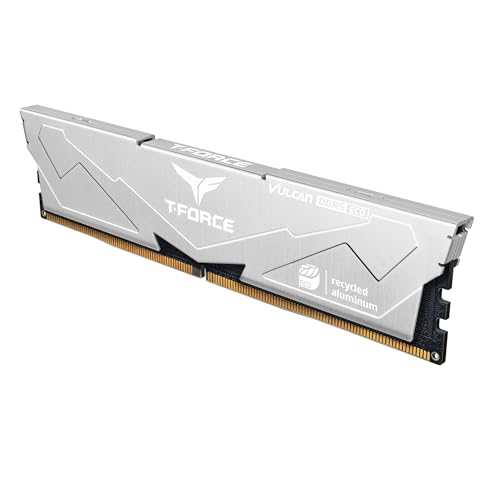 TEAMGROUP TForce Vulcan ECO DDR5 32GB 2x16GB 6000MHz PC548000 CL30 Desktop Memory Module Ram for 600 700 Series Chipset XMP 30 Silver FLESD532G6000HC30DC01 - Image 3