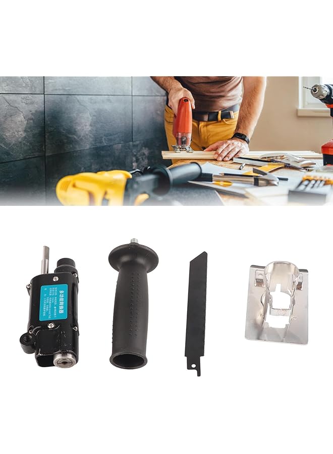 إيروريكس ملحق منشار الحفر محول قطع المعادن لمثقاب كهربائي محول منشار كهربائي إلى منشار محول منشار ترددي منشار ترددي محول مناشير ترددية أداة قطع - Image 2