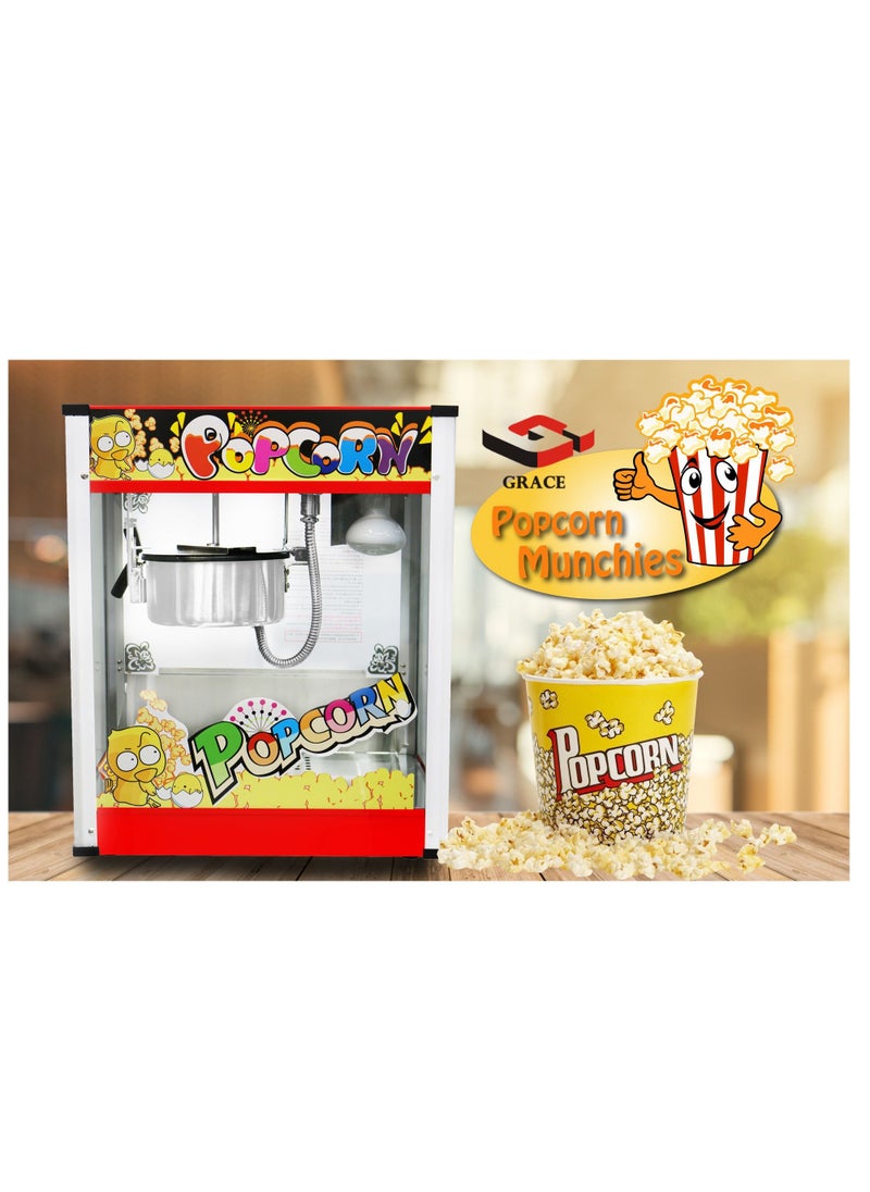 Grace - Grace Commercial Countertop Popcorn Maker Corn Popper Machine - Image 1