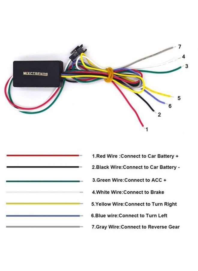 NIBEMINENT - LED Strip Trunk Tail Brake Turn Signal Lights - Image 1