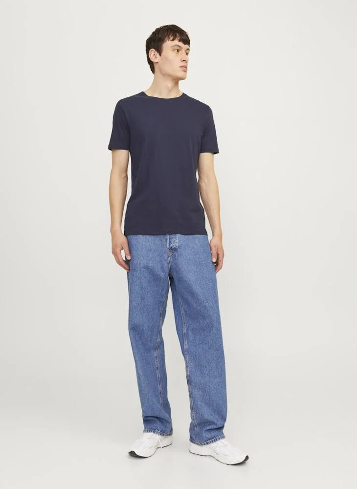 JACK & JONES 2 Pack Of Crew Neck Regular Fit T-Shirt