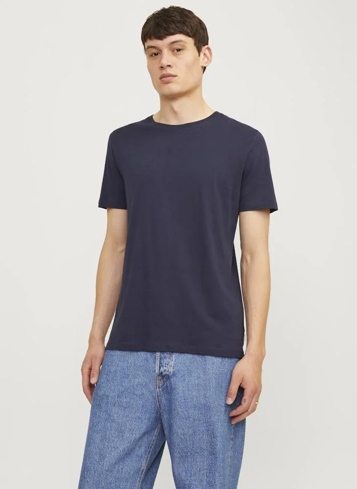JACK & JONES 3 Pack Of Crew Neck Regular Fit T-Shirt