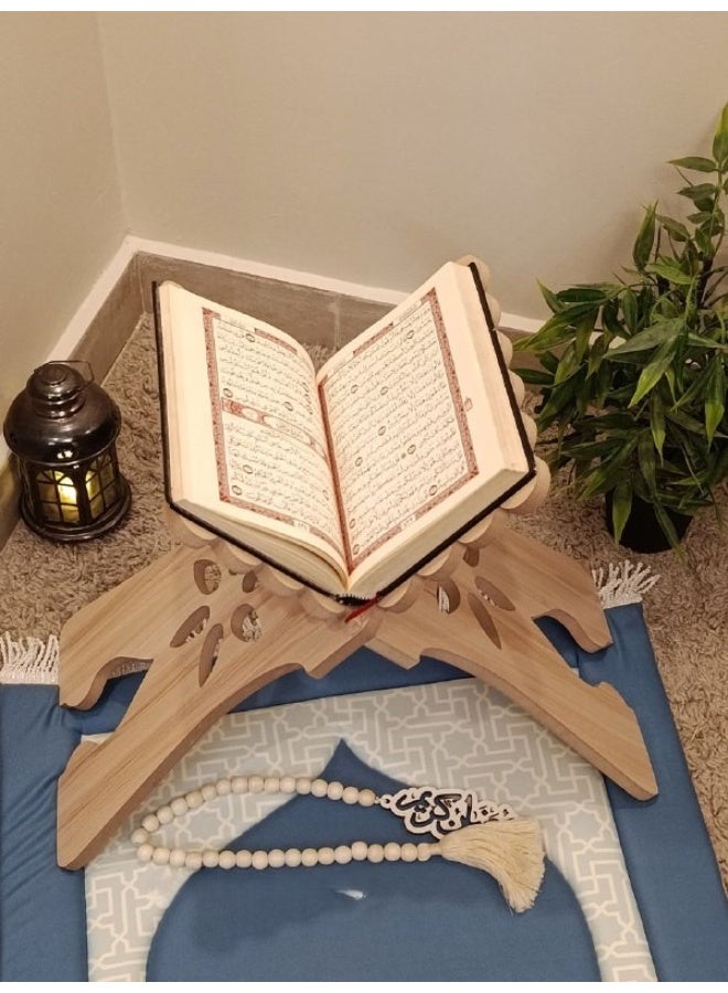 حامل مصحف خشب الأبعاد: ٣٠ × ٦٠ — الارتفاع ٤٥ سم - Image 3