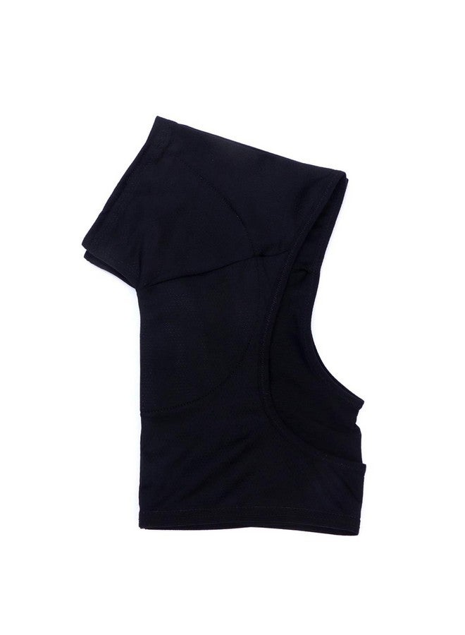 HEALLILY Sweat Guard Vest Underwear Vest Reusable Underarm Armpit Sweat Pads Shields Washable Sweat Shield Vest For Women Black Size M - Image 1