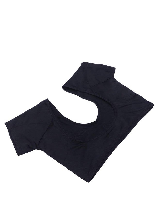HEALLILY Sweat Guard Vest Underwear Vest Reusable Underarm Armpit Sweat Pads Shields Washable Sweat Shield Vest For Women Black Size M - Image 3