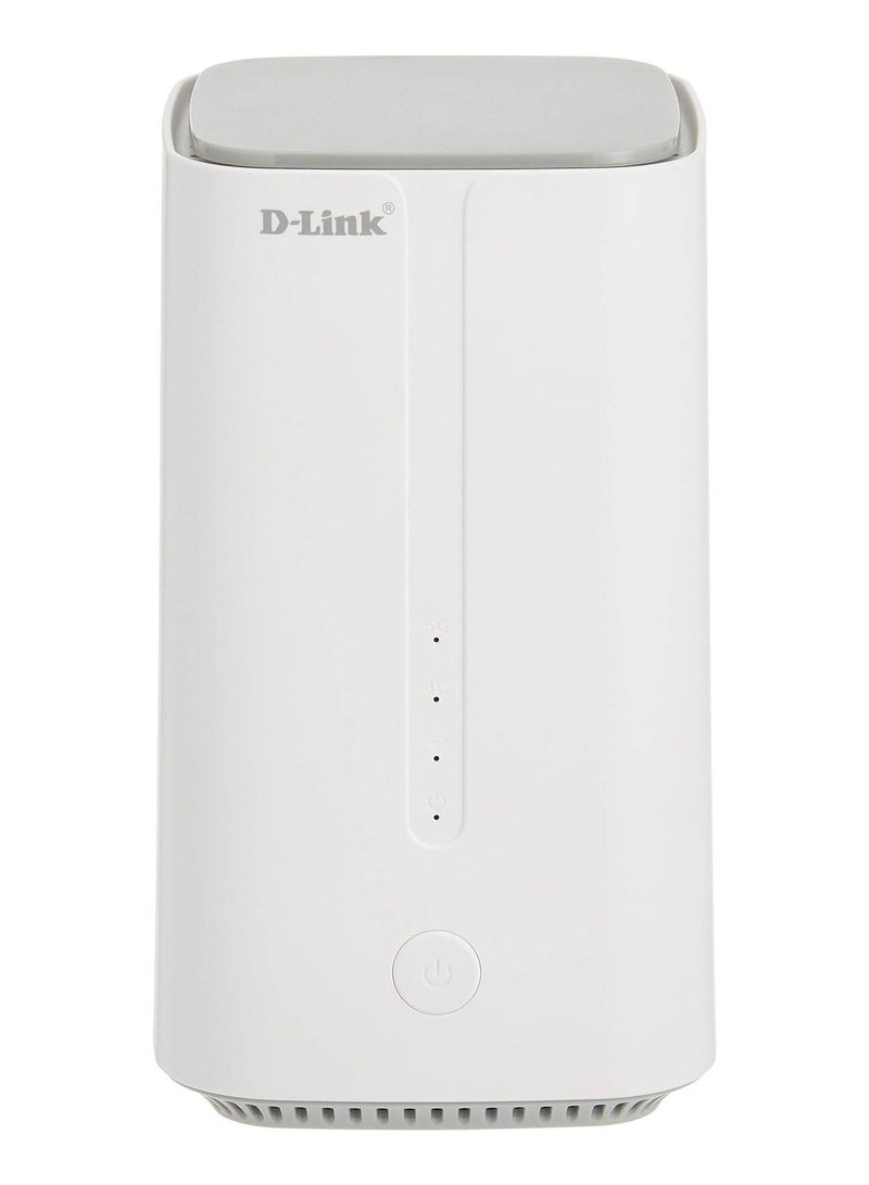 D-Link DWR 2000M 5G AX1800 router with 4 x Gigabit LAN ports, 1 x Gigabit WAN port, 1 x FXS port, 1 x USB 3.0 - Image 1