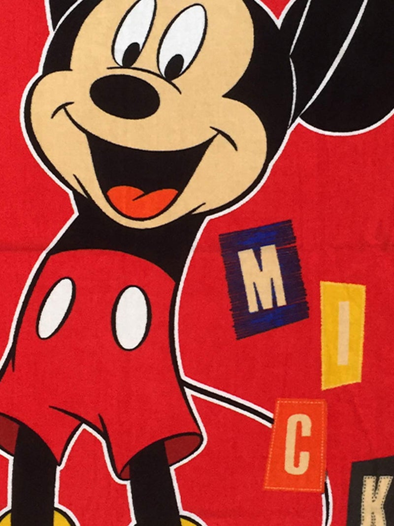 Athom Trendz Athom Living Cotton Mickey Mouse & Spiderman Kids Bath Towel 350 GSM - 60X120 Cm, Pack of 2 (Multicolor) - Image 4