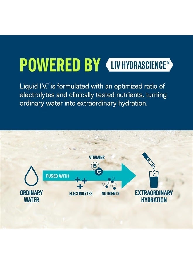 ® Hydration Multiplier® - Golden Cherry - Hydration Powder Packets | Electrolyte Powder Drink Mix | Convenient Single-Serving Sticks | Non-Gmo | 1 Pack (16 Servings)