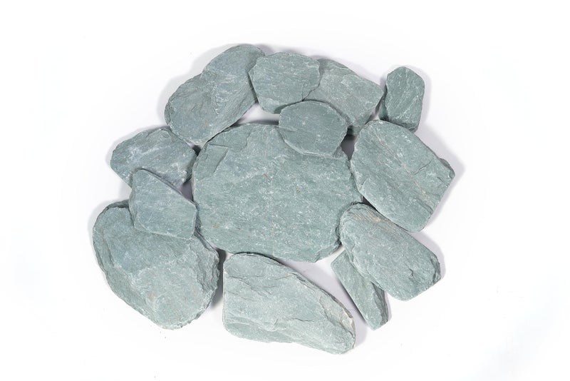 LANDEN River Slate Stone Natural Rocks(18lbs, 3~9 inches,13pcs) for Aquariums, paludariums, Terrariums, Reptile, and Amphibian Enclosures Decorative of Stream's Caves and Caverns - Image 5