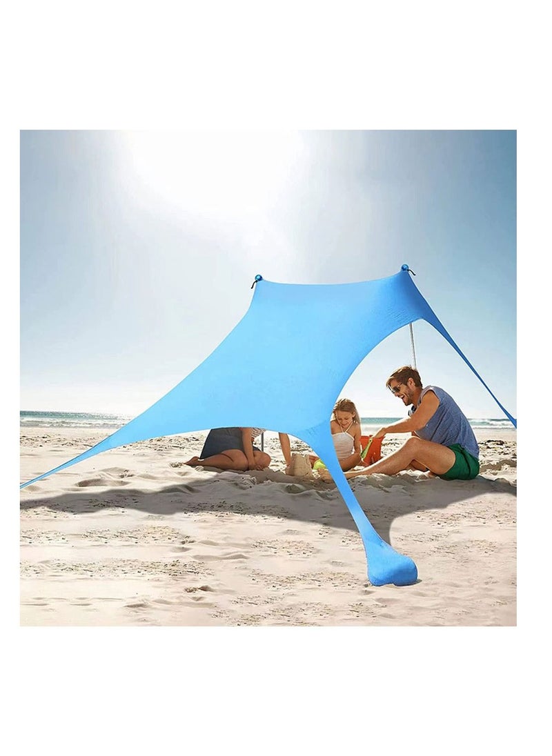 Generic - Beach Tent Shading Shed UPF50 Antiultraviolet Rays about 3 meters Beaches Sunshade Suitable For Camping Beaches Fishing Backyard and Picnic - Image 1