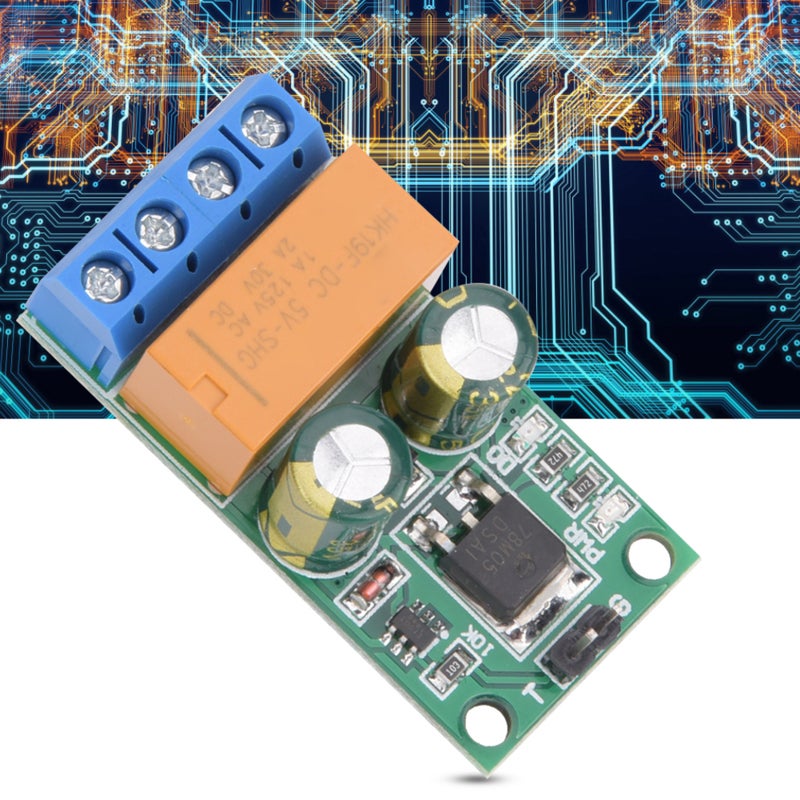 Relay Module 43 X 21 X 16mm Self-Locking Reverse Polarity Control - Stable Output Single Trigger Bistable Relay for Electronic Component Integration & Circuit Control - Image 5