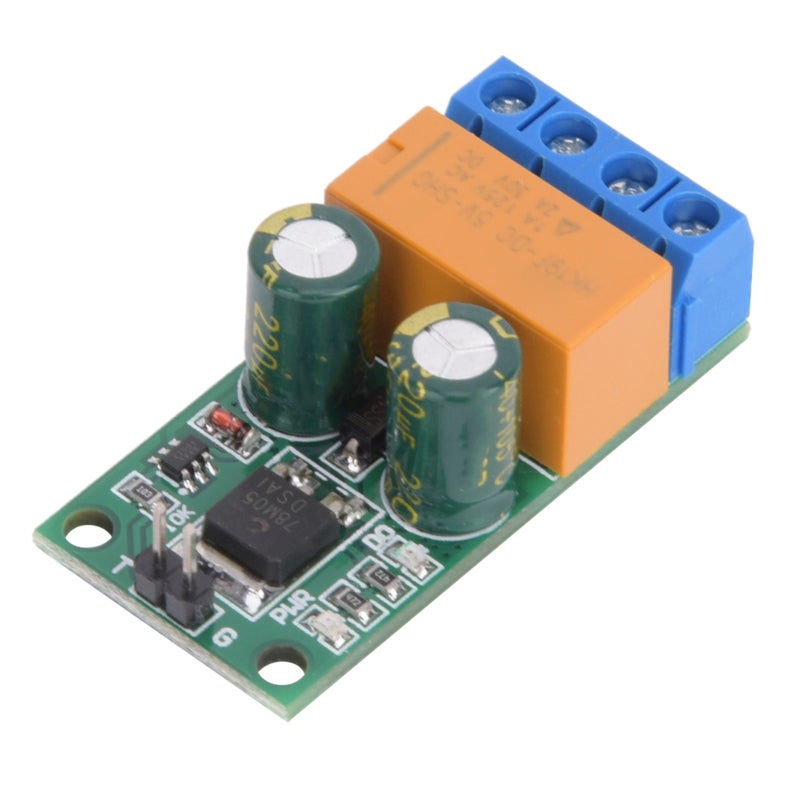 Relay Module 43 X 21 X 16mm Self-Locking Reverse Polarity Control - Stable Output Single Trigger Bistable Relay for Electronic Component Integration & Circuit Control - Image 1