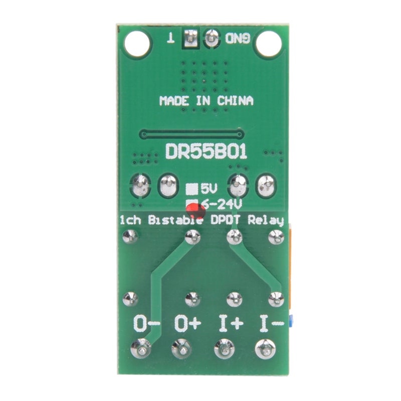 Relay Module 43 X 21 X 16mm Self-Locking Reverse Polarity Control - Stable Output Single Trigger Bistable Relay for Electronic Component Integration & Circuit Control - Image 3