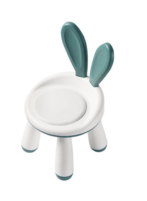 Baby Dining Chair Baby Stool Anti-Fall Back Non-Slip Chair Color: White