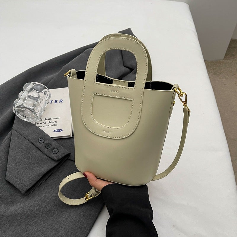 Bucket Bag Women'S Women'S Shoulder Crossbody Bag Summer Commuter Large Capacity Vegetable Basket Portable Women'S Bag - Image 1