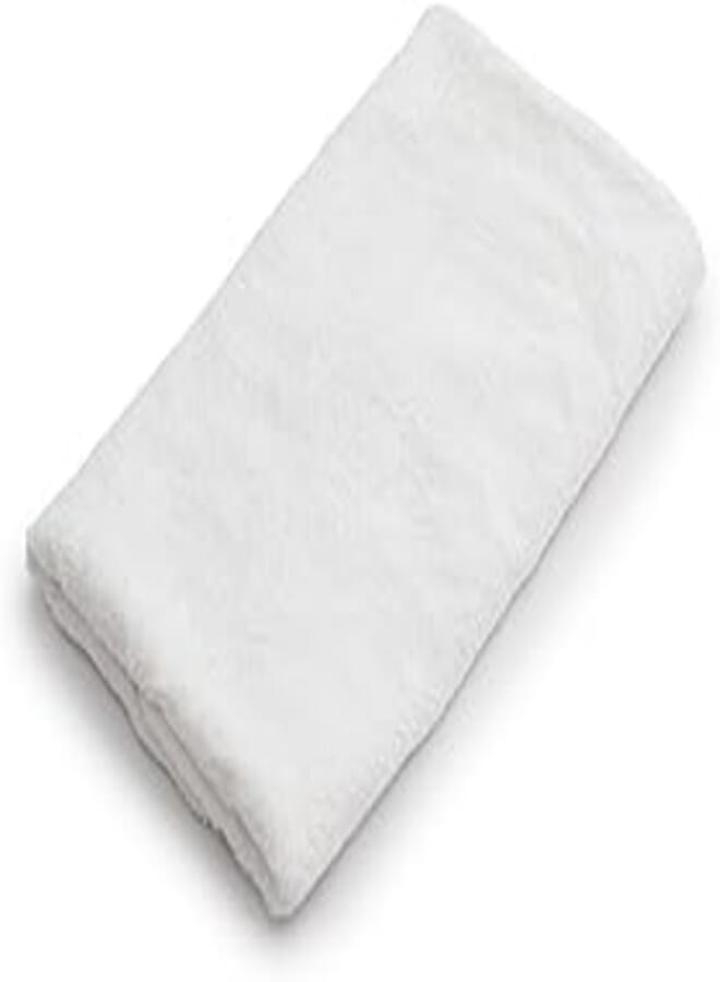 More Cottons Plain towels (100% Cotton) (white, 30x30)