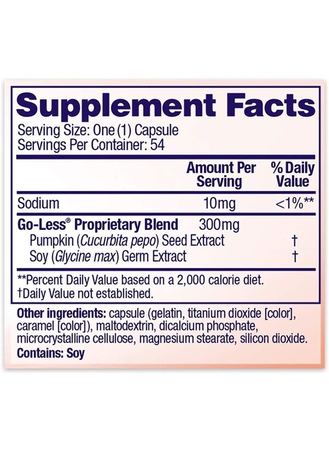 AZO Bladder Control With Goless Daily Supplement54 Count Capsules  - Image 2