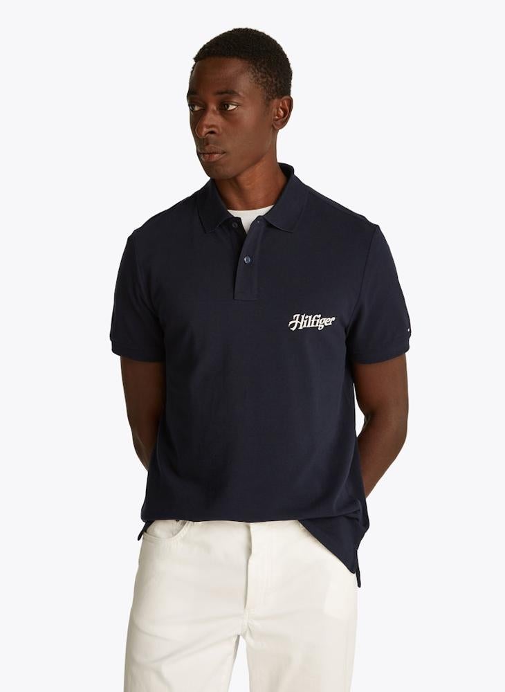 TOMMY HILFIGER Regular Fit Graphic Short Sleeve Polo  - Image 1