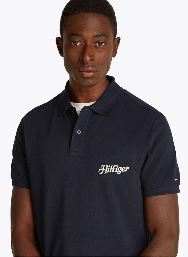 TOMMY HILFIGER Regular Fit Graphic Short Sleeve Polo  - Image 3