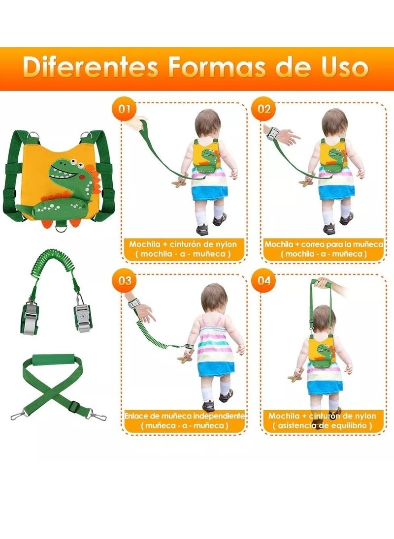 Safety Wristband with Harness for Children