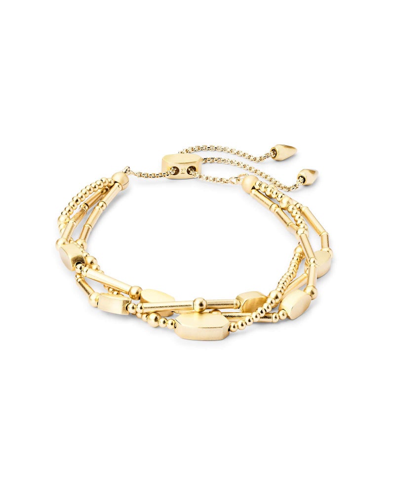 Kendra Scott Chantal Beaded Bracelet for Women, Fashion Jewelry, 14k Gold-Plated - Image 2