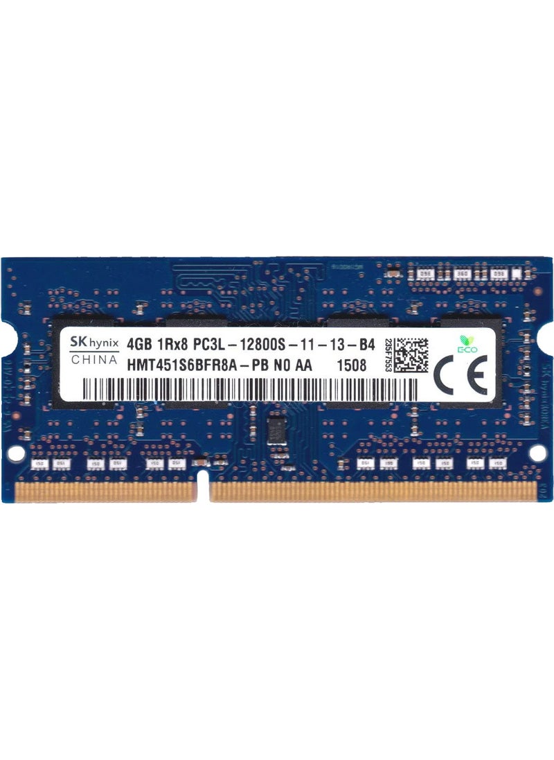 SK Hynix - HMT451S6BFR8A-PB 4gb 1rx8 PC3L-12800S-11-13-B4 1600MHZ 1.35V DDR3L Notebook Ram - Image 1