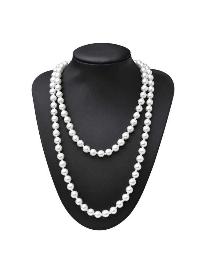 OMEVE 1920s Accessories Sets Costume Gatsby Feather Headband Gloves - Image 5