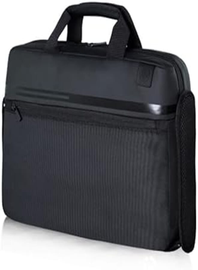 Hp 3XD21PA laptop Bag 15.6" Bussiness Briefcase Handbag/Shoulder Bag, Water Repellent- Black