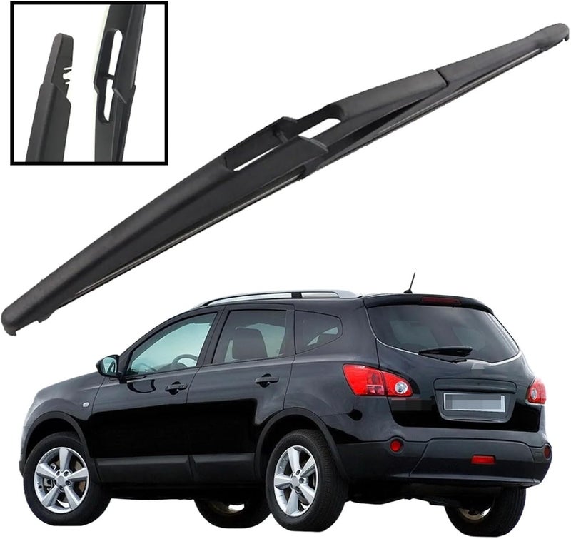 Wivplex 12" Rear Windshield Wiper Blade for Nissan Qashqai J10 - Image 4