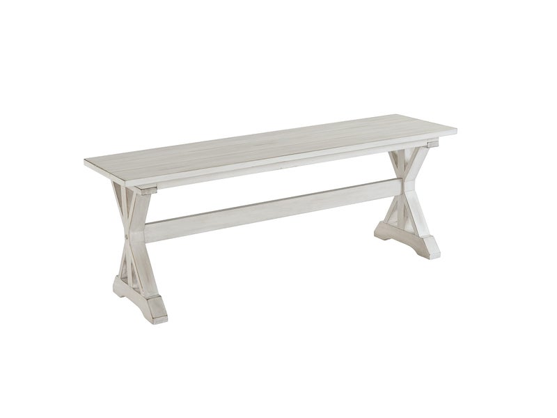 Boraam Boraam Jamestown Backless Dining Room Bench Antique White 