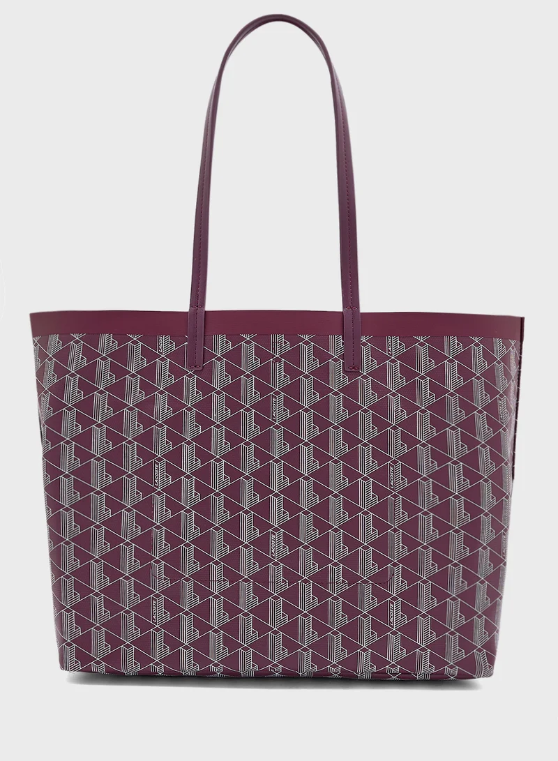 LACOSTE Essentials Top Handle Zip Over Tote