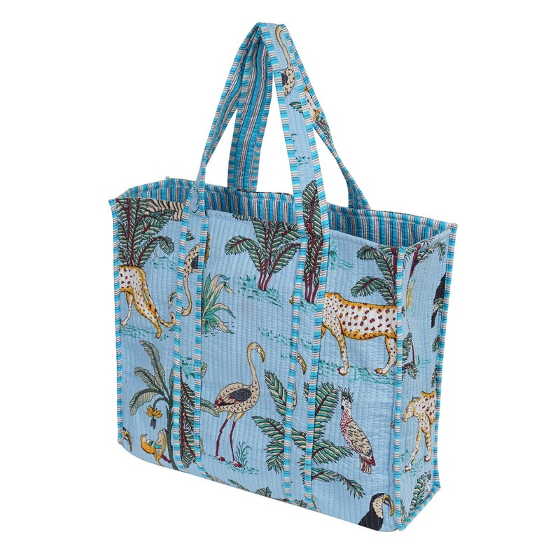 Marubhumi Tote Bags Women Lightweight Travel Bag Purse Cotton Shoulder Tote Bag For Shopping Grocery & Beach Bag (Design-2) - Image 4